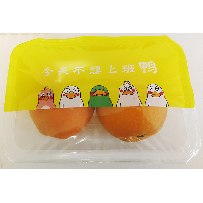 水果微呼吸保鲜盒覆膜